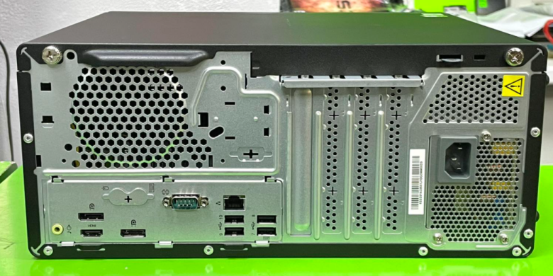 Новий комп'ютер Lenovo ThinkCentre M720T / Intel Core i5-10400 (6 (12) ядра по 2.9 - 4.3 GHz) / 8 GB DDR4 / 256 GB SSD / DVD-RW / USB 3.0
