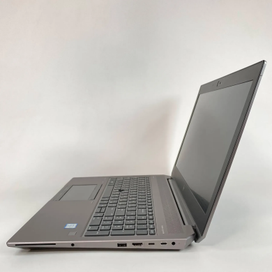 Мобільна робоча станція Б-клас HP zBook 15 G6 / 15.6" (1920x1080) IPS / Intel Core i7-9850H (6 (12) ядер по 2.6 - 4.6 GHz) / 32 GB DDR4 / 128 GB SSD + 500 GB HDD / nVidia Quadro T1000, 4 GB GDDR5, 128-bit / Fingerprint / WebCam / HDMI