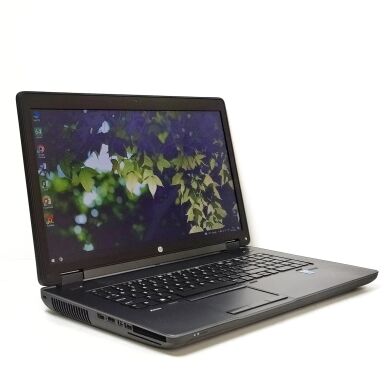 Мобільна робоча станція Б-клас HP ZBook 17 G2 / 17.3" (1600x900) TN / Intel Core i7-4710MQ (4 (8) ядра по 2.5 - 3.5 GHz) / 12 GB DDR3 / 128 GB SSD / nVidia Quadro K1100M, 2 GB GDDR5, 128-bit / WebCam / DVD-ROM / HDMI