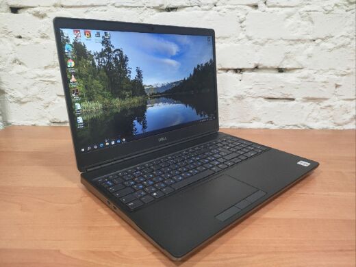 Мобільна робоча станція Dell Precision 7550 / 15.6" (1920x1080) IPS / Intel Core i7-10750H (6 (12) ядер по 2.6 - 5.0 GHz) / 32 GB DDR4 / 480 GB SSD / nVidia Quadro T1000, 4 GB GDDR6, 128-bit / WebCam / 4G Мобільна робоча станція Dell Precision 7550 / 15.6" (1920x1080) IPS / Intel Core i7-10750H (6 (12) ядер по 2.6 - 5.0 GHz) / 32 GB DDR4 / 480 GB SSD / nVidia Quadro T1000, 4 GB GDDR6, 128-bit / WebCam / 4G