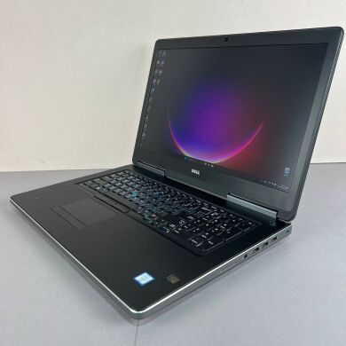 Мобільна робоча станція Dell Precision 7720 / 17.3" (1920x1080) TN / Intel Core i7-6820HQ (4 (8) ядра по 2.7 - 3.6 GHz) / 32 GB DDR4 / 512 GB SSD + 500 GB HDD / nVidia Quadro P5000, 16 GB GDDR5X, 256-bit / WebCam / HDMI