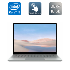 Нетбук Б-клас Microsoft Surface Laptop Go / 12.4" (1536x1024) IPS Touch / Intel Core i5-1035G1 (4 (8) ядра по 1.0 - 3.6 GHz) / 16 GB DDR4 / 256 GB SSD / Intel UHD Graphics / WebCam / USB Type-C
