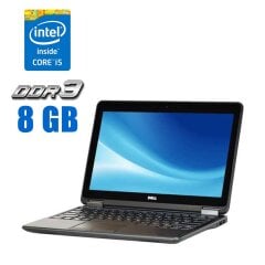 Нетбук Dell Latitude E7240 / 12.5" (1366x768) TN / Intel Core i5-4300U (2 (4) ядра по 1.9 - 2.9 GHz) / 8 GB DDR3 / 256 GB SSD / Intel HD Graphics 4400 / WebCam 