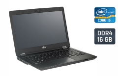 Нетбук Fujitsu LifeBook U727 / 12.5" (1920x1080) IPS / Intel Core i5-6200U (2 (4) ядра по 2.3 - 2.8 GHz) / 16 GB DDR4 / 256 GB SSD / Intel HD Graphics 520 /  VGA / WebCam