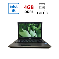 Ноутбук Б-класс Asus X52F / 15.6" (1366x768) TN / Intel Core i5-460M (2 (4) ядра по 2.53 - 2.8 GHz) / 4 GB DDR3 / 120 GB SSD / Intel HD Graphics / WebCam