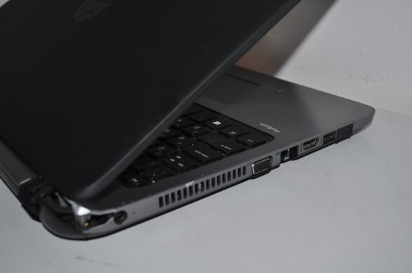 Ноутбук Б-класс HP ProBook 450 G2 / 15.6" (1920x1080) TN / Intel Core i7-5500U (2 (4) ядра по 2.4 - 3.0 GHz) / 8 GB DDR3 / 120 GB SSD NEW / Intel HD Graphics 5500 / WebCam / DVD-ROM / АКБ NEW