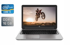 Ноутбук Б-класс HP ProBook 650 G2 / 15.6" (1920x1080) TN / Intel Core i5-6300U (2 (4) ядра по 2.4 - 3.0 GHz) / 16 GB DDR4 / 240 GB SSD / Intel HD Graphics 520 / WebCam / Fingerprint