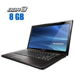 Ноутбук Б-клас Lenovo G570 / 15.6" (1366x768) TN / Intel Pentium B960 (2 ядра по 2.2 GHz) / 8 GB DDR3 / 128 GB SSD / Intel HD Graphics / WebCam / DVD-RW
