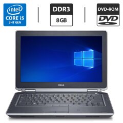 Ноутбук Dell Latitude E6330 / 13.3" (1366x768) TN / Intel Core i5-3320M (2 (4) ядра по 2.6 - 3.3 GHz) / 8 GB DDR3 / 320 GB HDD / Intel HD Graphics 4000 / DVD-ROM / Усиленная АКБ