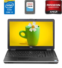 Ноутбук Dell Latitude E6540 / 15.6" (1920x1080) TN / Intel Core i5-4300M (2 (4) ядра по 2.6 - 3.3 GHz) / 8 GB DDR3 / 256 GB SSD / AMD Radeon HD 8790M, 2 GB GDDR5, 128-bit / DVD-RW / HDMI