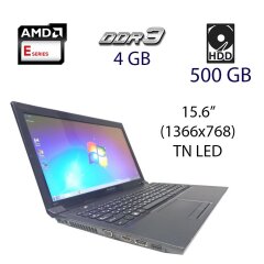 Ноутбук Lenovo B575 / 15.6" (1366x768) TN LED / AMD E-300 (2 ядра по 1.3 GHz) / 4 GB DDR3 / 500 GB HDD / AMD Radeon HD 6310 IGP / DVD-RW / HDMI / Fingerprint
