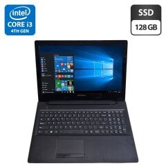 Ноутбук Lenovo G50-80 / 15.6" (1366x768) TN / Intel Core i3-4030U (2 (4) ядра по 1.9 GHz) / 8 GB DDR3 / 128 GB SSD / Intel HD Graphics 4400 / WebCam / DVD-ROM