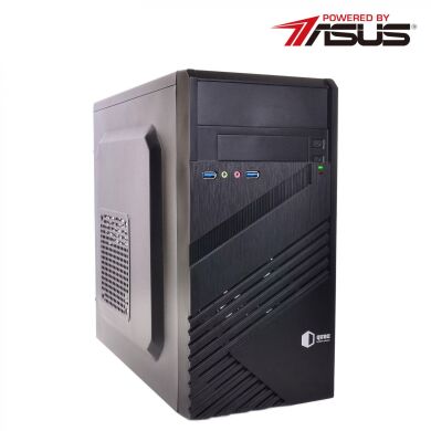 Новий комп'ютер Prime Qube QB05M U3 Tower / AMD Ryzen 5 5600G (6 (12) ядра по 3.9 - 4.4 GHz) / 8 GB DDR4 / 480 GB SSD / AMD Radeon Vega 7 / 400W