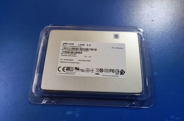 Новый твердотельный накопитель SSD Micron 1300 MTFDDAK2T0TDL-1AW1ZABYY / 2.5" / 2 TB 3D TLC / SATA III