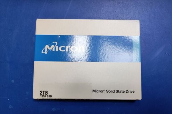 Новый твердотельный накопитель SSD Micron 1300 MTFDDAK2T0TDL-1AW1ZABYY / 2.5" / 2 TB 3D TLC / SATA III