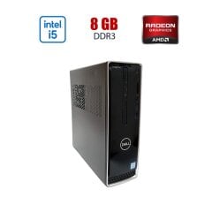 ПК Dell Inspiron 3250 SFF / Intel Core i5-6400 (4 (4) ядер по 2.7 - 3.3 GHz) / 8 GB DDR3 / 256 GB SSD / AMD Radeon R7 250, 2 GB DDR3, 128-bit / Win10 Lic