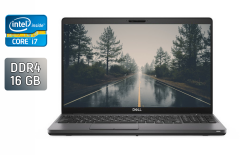 Ультрабук Б-клас Dell Latitude 5500 / 15.6" (1920x1080) IPS / Intel Core i7-8665U (4 (8) ядра по 1.9 - 4.8 GHz) / 16 GB DDR4 / 480 GB SSD / Intel UHD Graphics / WebCam / Windows 10