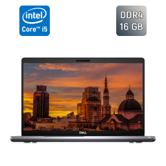Ультрабук Б-класс Dell Latitude 5510 / 15.6" (1920x1080) IPS / Intel Core i5-10310U (4 (8) ядра по 1.7 - 4.4 GHz) / 16 GB DDR4 / 256 GB SSD / Intel UHD Graphics / SIM / WebCam