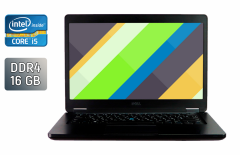 Ультрабук Б-класс Dell Latitude 5480 / 14" (1920x1080) IPS / Intel Core i5-6440HQ (4 ядра по 2.6 - 3.5 GHz) / 16 GB DDR4 / 256 GB SSD / Intel HD Graphics 530 / HDMI / SIM