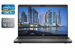 Ультрабук Dell Latitude 5500 / 15.6" (1920x1080) IPS / Intel Core i5-8265U (4 (8) ядра по 1.6 - 3.9 GHz) / 16 GB DDR4 / 480 GB SSD / Intel UHD Graphics 620 / HDMI / WebCam / Windows 10