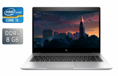 Ультрабук HP EliteBook 840 G5 / 14" (1920x1080) IPS / Intel Core i5-7200U (2 (4) ядра по 2.5 - 3.1 GHz) / 8 GB DDR4 / 256 GB SSD / Intel UHD Graphics 620 / WebCam / TouchID / Windows 10