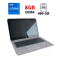 Ультрабук HP EliteBook Folio 1040 G3 / 14" (1920x1080) TN / Intel Core i7-6600U (2 (4) ядра по 2.6 - 3.4 GHz) / 8 GB DDR4 / 480 GB SSD / Intel UHD Graphics 520 / WebCam