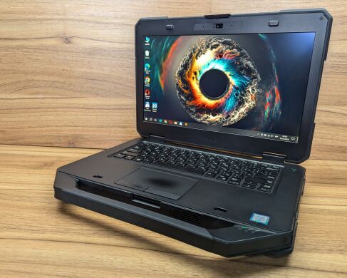 Защищенный ноутбук Dell Latitude 14 Rugged 5414 / 14" (1920x1080) IPS / Intel Core i5-6300U (2 (4) ядра по 2.4 - 3.0 GHz) / 8 GB DDR4 / 512 GB SSD / Intel HD Graphics 520 / WebCam / Windows 10