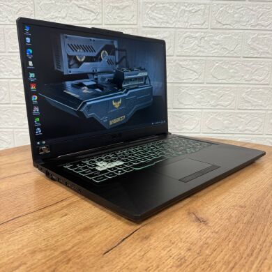 Ігровий ноутбук Asus Tuf Gaming FA706IH / 17.3" (1920x1080) IPS / AMD Ryzen 5 4600H (6 (12) ядер по 3.0 - 4.0 GHz) / 8 GB DDR4 / 512 GB SSD NVMe / nVidia GeForce GTX 1650, 4 GB GDDR5, 128-bit / WebCam