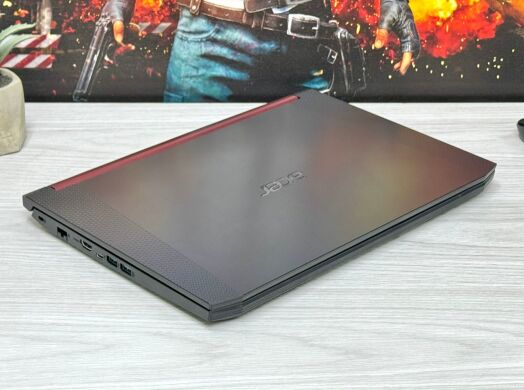 Игровой ноутбук Acer Nitro 5 AN515-43 / 15.6" (1920x1080) IPS / AMD Ryzen 5 3550H (4 (8) ядра по 2.1 - 3.7 GHz) / 16 GB DDR4 / 512 GB SSD M.2 / nVidia GeForce GTX 1050 Ti, 4 GB GDDR5, 128-bit / WebCam