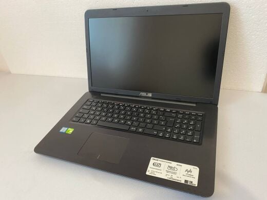 Ноутбук Б-клас Asus R753U / 17.3" (1920x1080) IPS / Intel Core i5-7200U (2 (4) ядра по 2.5 - 3.1 GHz) / 12 GB DDR4 / 240 GB SSD / nVidia GeForce 920M, 2 GB GDDR3, 64-bit / WebCam / DVD-ROM Ноутбук Б-клас Asus R753U / 17.3" (1920x1080) IPS / Intel Core i5-7200U (2 (4) ядра по 2.5 - 3.1 GHz) / 12 GB DDR4 / 240 GB SSD / nVidia GeForce 920M, 2 GB GDDR3, 64-bit / WebCam / DVD-ROM