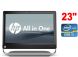 Моноблок HP TouchSmart 520 All-in-One / 23" (1920x1080) IPS Touch / Intel Core i5-2390T (2 (4) ядра по 2.7 - 3.5 GHz) / 8 GB DDR3 / 120 GB SSD + 1000 GB HDD / Intel HD Graphics 2000 / Win 10 Pro / Кронштейн SM11N  купить