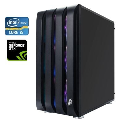 Ігровий 1stPlayer Black Sir B2 Tower / Intel Core i5-6500 (4 ядра по 3.2 - 3.6 GHz) / 16 GB DDR4 / 240 GB SSD + 500 GB HDD / nVidia GeForce GTX 650, 2 GB GDDR5, 128-bit / 530W