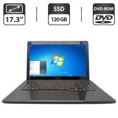 Ноутбук Medion Akoya E7214 / 17.3" (1600x900) TN / Intel Core i5-480M (2 (4) ядра по 2.66 - 2.93 GHz) / 6 GB DDR3 / 120 GB SSD / Intel Graphics / WebCam / DVD-ROM