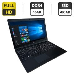 Ноутбук Dell Latitude 5580 / 15.6" (1920x1080) TN / Intel Core i5-6300U (2 (4) ядра по 2.4 - 3.0 GHz) / 16 GB DDR4 / 480 GB SSD / Intel HD Graphics 520 / WebCam