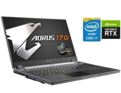 Ігровий ноутбук Б-клас Gigabyte Aorus 17G YD / 17.3" (1920x1080) IPS / Intel Core i7-11800H (8 (16) ядер по 2.3 - 4.6 GHz) / 32 GB DDR4 / 512 GB SSD / nVidia GeForce RTX 3080, 8 GB GDDR6, 256-bit / WebCam