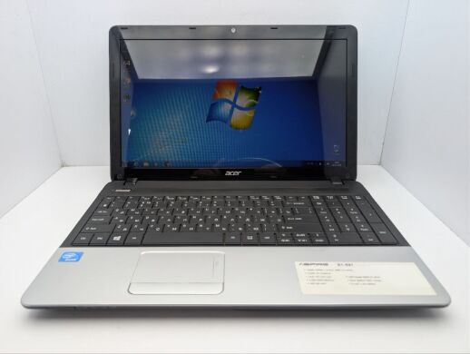 Ноутбук Acer Aspire E1-531 / 15.6" (1366x768) TN / Intel Celeron 1005M (2 ядра по 1.9 GHz) / 6 GB DDR3 / 500 GB HDD / Intel HD Graphics / WebCam / DVD-ROM