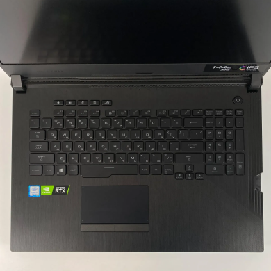 Ігровий ноутбук Asus ROG Strix G731GW / 17.3" (1920x1800) IPS / Intel Core i7-9750H (6 (12) ядер по 2.6 - 4.5 GHz) / 16 GB DDR4 / 512 GB SSD / nVidia GeForce RTX 2070, 8 GB GDDR6, 256-bit / HDMI