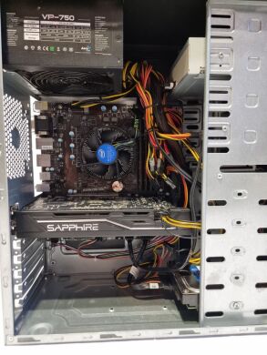 Игровой ПК STM Soho 111 Tower / Intel Core i5-7400 (4 ядра по 3.0 - 3.5 GHz) / 16 GB DDR4 / 240 GB SSD + 500 GB HDD / AMD Radeon RX 570, 8 GB GDDR5, 256-bit / 750W / DVD-RW