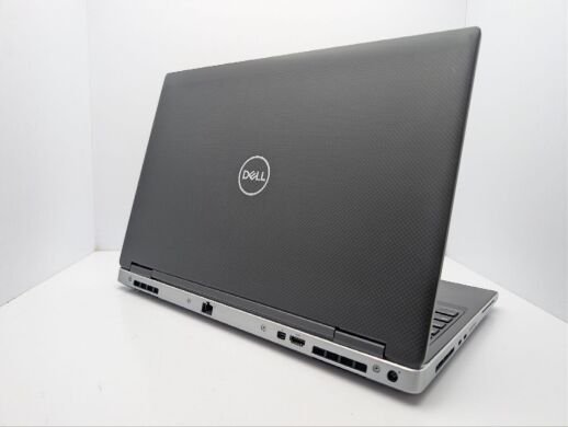 Мобільна робоча станція Dell Precision 7540 / 15.6" (1920x1080) IPS / Intel Core i7-9850H (6 (12) ядер по 2.6 - 4.6 GHz) / 16 GB DDR4 / 256 GB SSD M.2 / nVidia Quadro T1000, 4 GB GDDR6, 128-bit / WebCam