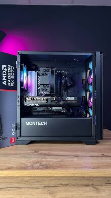 Сборка под заказ: новый игровой ПК Montech Air 1000 Premium Black Tower / AMD Ryzen 5 7500F (6 (12) ядер по 3.7 - 5.0 GHz) / 32 GB DDR5 / 1000 GB SSD M.2 / AMD Radeon RX 9070, 16 GB GDDR6, 256-bit / 750W Сборка под заказ: новый игровой ПК Montech Air 1000 Premium Black Tower / AMD Ryzen 5 7500F (6 (12) ядер по 3.7 - 5.0 GHz) / 32 GB DDR5 / 1000 GB SSD M.2 / AMD Radeon RX 9070, 16 GB GDDR6, 256-bit / 750W