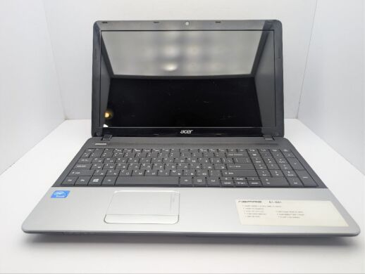 Ноутбук Acer Aspire E1-531 / 15.6" (1366x768) TN / Intel Celeron 1005M (2 ядра по 1.9 GHz) / 6 GB DDR3 / 500 GB HDD / Intel HD Graphics / WebCam / DVD-ROM