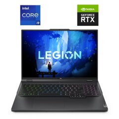 Игровой ноутбук Б-класс Lenovo Legion Pro 5 16IRX8 / 16" (2560x1600) IPS / Intel Core i9-13900HX (24 (32) ядра по 2.2 - 5.4 GHz) / 32 GB DDR5 / 1000 GB SSD NVMe / nVidia GeForce RTX 4070, 8 GB GDDR6, 128-bit / WebCam