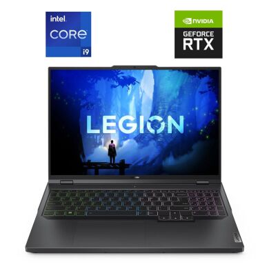 Игровой ноутбук Б-класс Lenovo Legion Pro 5 16IRX8 / 16" (2560x1600) IPS / Intel Core i9-13900HX (24 (32) ядра по 2.2 - 5.4 GHz) / 32 GB DDR5 / 1000 GB SSD NVMe / nVidia GeForce RTX 4070, 8 GB GDDR6, 128-bit / WebCam Игровой ноутбук Б-класс Lenovo Legion Pro 5 16IRX8 / 16" (2560x1600) IPS / Intel Core i9-13900HX (24 (32) ядра по 2.2 - 5.4 GHz) / 32 GB DDR5 / 1000 GB SSD NVMe / nVidia GeForce RTX 4070, 8 GB GDDR6, 128-bit / WebCam