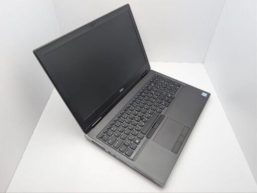 Мобільна робоча станція Dell Precision 7540 / 15.6" (1920x1080) IPS / Intel Core i7-9850H (6 (12) ядер по 2.6 - 4.6 GHz) / 16 GB DDR4 / 256 GB SSD M.2 / nVidia Quadro T1000, 4 GB GDDR6, 128-bit / WebCam