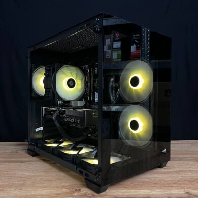 Сборка под заказ: новый игровой ПК AeroCool Dryft Mini Tower / AMD Ryzen 5 7500F (6 (12) ядер по 3.7 - 5.0 GHz) / 32 GB DDR5 / 1000 GB SSD M.2 / nVidia GeForce RTX 5070, 12 GB GDDR7, 192-bit / 850W