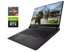 Игровой ноутбук Б-класс Asus ROG Strix G17 G713PI / 17.3" (2560x1440) IPS / AMD Ryzen 9 7945HX (16 (32) ядер по 2.5 - 5.4 GHz) / 32 GB DDR5 / 1000 GB SSD NVMe / nVidia GeForce RTX 4070, 8 GB GDDR6, 128-bit