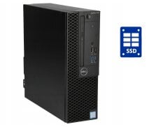 ПК Dell OptiPlex 3050 SFF / Intel Core i3-6100 (2 (4) ядра по 3.7 GHz) / 16 GB DDR4 / 256 GB SSD / Intel HD Graphics 530 / Win 10