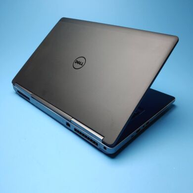 Мобільна робоча станція Dell Precision 7710 / 17.3" (1920x1080) IPS / Intel Core i7-6820HQ (4 (8) ядра по 2.7 - 3.6 GHz) / 16 GB DDR4 / 256 GB SSD / nVidia Quadro M3000M, 4 GB GDDR5, 256-bit / WebCam / Win10 Pro