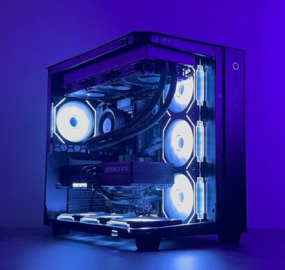 Ігровий ПК Tower / Intel Core i9-14900K (24 (32) ядра по 3.2 - 6.0 GHz) / 32 GB DDR5 / 2000 GB SSD / nVidia GeForce RTX 5070 Ti, 16 GB GDDR7, 256-bit / 850W + Кабель живлення