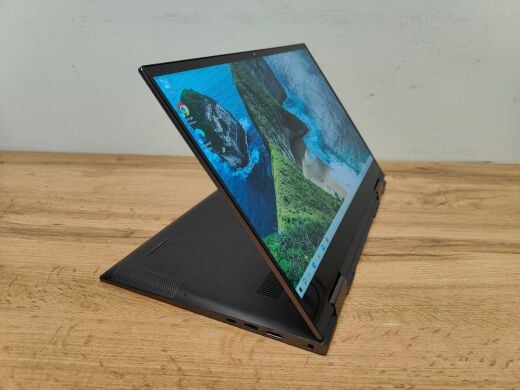 Ультрабук-трансформер Б-класс Dell Inspiron 7506 / 15.6" (3840x2160) IPS / Intel Core i7-1165G7 (4 (8) ядра по 2.8 - 4.7 GHz) / 16 GB DDR4 / 1000 GB SSD / Intel Iris Xe Graphics / WebCam / Windows 10 Home